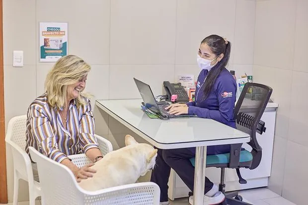Atendimento no consultório
